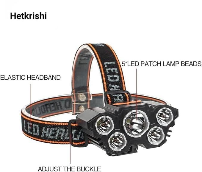 Headlamp Flashlight with Case Waterproof Running Headlamp - OL IN 1 MART