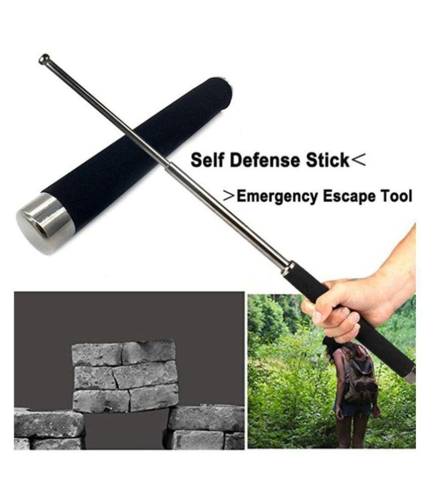 Self Defence Tactical Rod (Heavy Metal and Extendable) - OL IN 1 MART